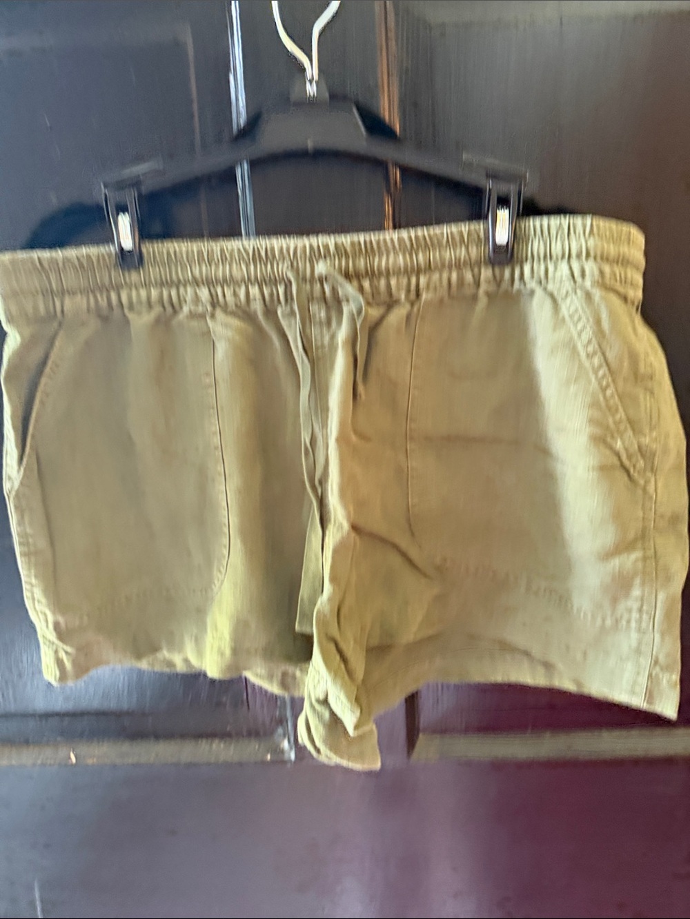 J. Crew Olive Drawstring Relaxed Athletic Shorts